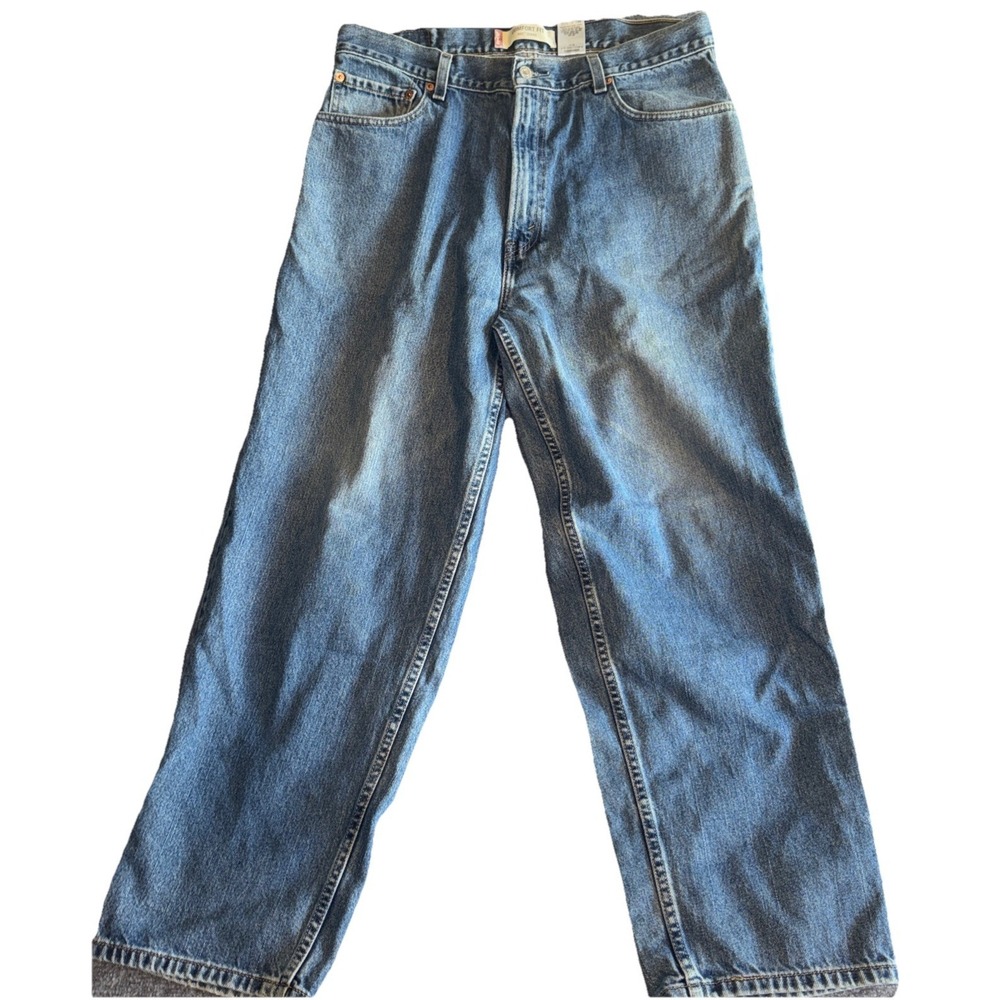 Levi's 560 Loose Comfort Fit Jeans 36W x 30L‎ Taper Below Knee, Mid Rise Denims